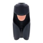 Lick the Tip Black Rechargeable Vibrating Stroker with Tongue Flicker - Image 2