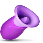 Licking Violet Sucking and Licking Vibrator Purple - Image 2