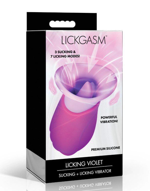 licking-violet-sucking-and-licking-vibrator-purple Licking Violet Sucking and Licking Vibrator Purple - Image 1