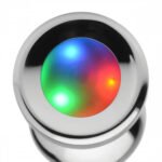 Light Up Large Anal Plug with 3 LED Light Patterns – Multi - Image 2