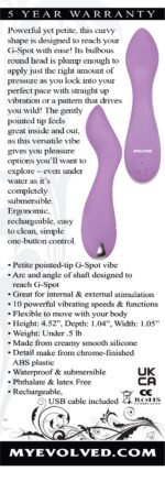 Lilac G Rechargeable G-Spot Vibrator – Purple