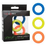 Link Up Ultra-Soft Climax Set – 3 Cock Rings, Body-Safe Silicone - Image 2