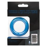 Link Up Ultra-Soft Max Cock Ring – Blue - Image 4