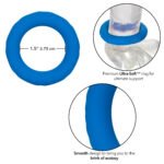 Link Up Ultra-Soft Max Cock Ring – Blue - Image 5