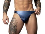 Liquid Onyx 2.0 Moonsh Wet Look Thong Underwear – Blue