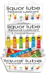 Liquor Lube Assorted Flavors Water-Based Personal Lubricant 72-Piece Display – 6 Cocktail Flavors - Image 2