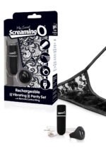 My Secret Charged Remote Control Panty Vibe - Black - Image 6