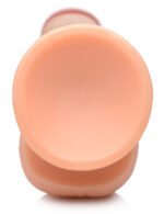 Long Logan 10 Inch Dildo With Balls - Light - Image 4