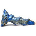 Lord Kraken Tentacled Silicone Dildo - Blue - Image 4