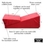 Love Cushion Set Foam Wedge Pillow Set - Red - Image 2