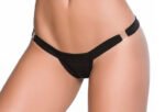 Low v Clip on Thong – Black – Small/Medium