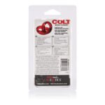 Colt Snug Tugger Dual-Ring Cock Ring – Red - Image 3