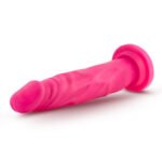 Neo - 7.5 Inch Dual Density Cock - Neon Pink - Image 6
