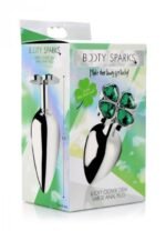 Lucky Clover Gem Anal Plug – Large, Nickel-Free Aluminum Alloy, Multi