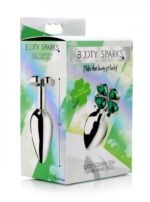 Lucky Clover Gem Anal Plug – Small, Nickel-Free Aluminum Alloy, Multi