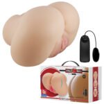 Luna Realistic Vagina and Ass Vibrator - Light - Image 2