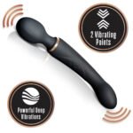 Lush Gia Dual-Ended Vibrator – Black - Image 4