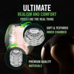 M for Men - Dome X - Vibrating Masturbator - Black - Image 3