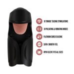 M for Men Lickety Split Vibrating Penis Stimulator – Black - Image 2