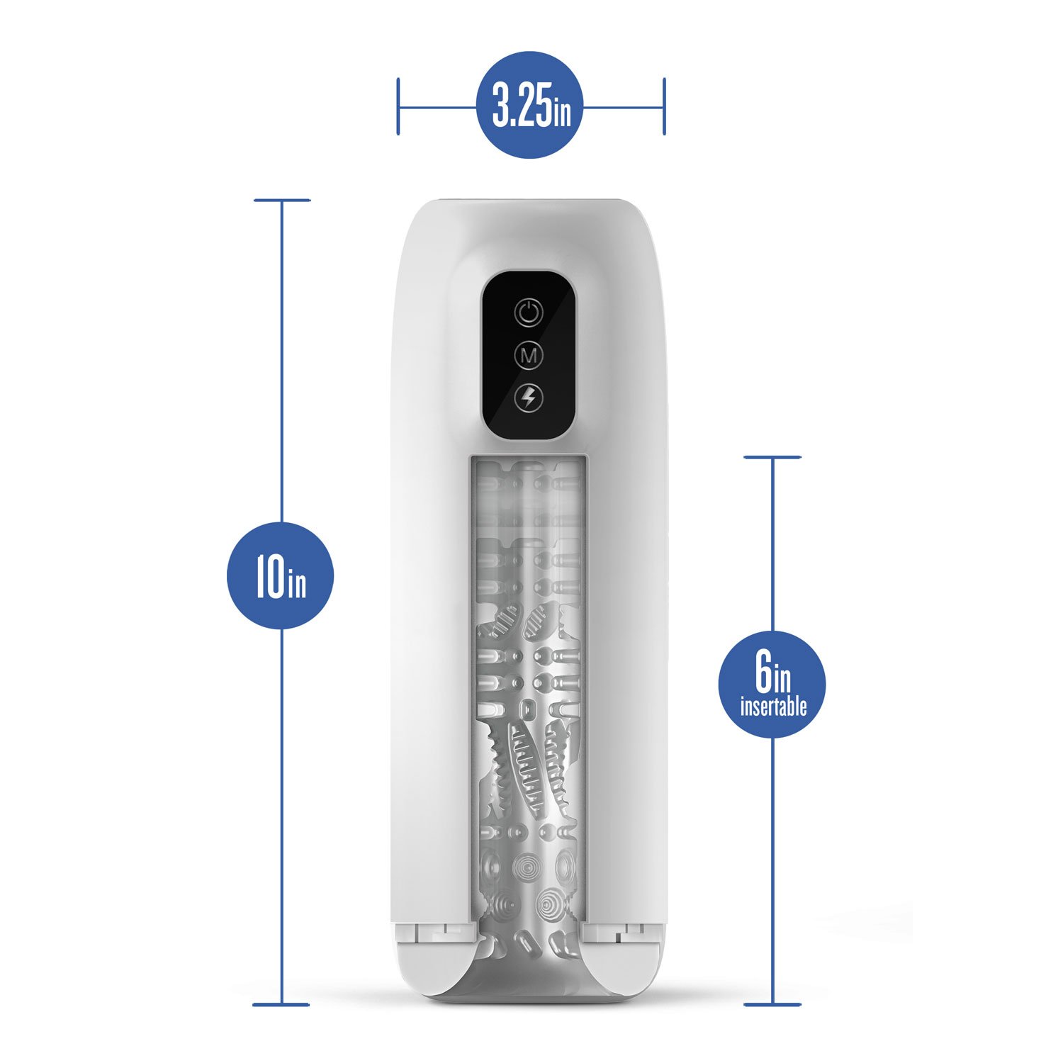 m-for-men-robo-bator-white M for Men - Robo-Bator - White - Image 1