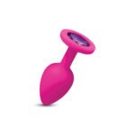 Gemma Purple Gem Pink Silicone Plug - Small - Image 5
