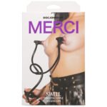 Merci - Swell - Auto Vibrating Nipple Sucker Cups - Black