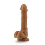 Dr. Skin Realistic Cock Basic 7 Dildo – Mocha - Image 3