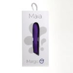 Margo Silicone Textured Bullet Vibrator - Neon Purple - Image 4