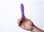 Margo Silicone Textured Bullet Vibrator - Neon Purple - Image 5