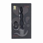 Maia Novelties Mason Remote Control Silicone Anal Plug – Black - Image 3