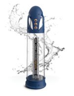 Max Boost Pro Flow Rechargeable Penis Pump – Blue/Clear - Image 7