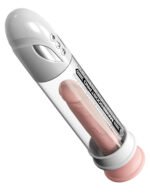 Max Boost Pro Flow Waterproof Penis Pump – White/Clear - Image 5