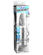 Max Boost Pro Flow Waterproof Penis Pump – White/Clear - Image 6