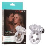 Maximus Enhancement Ring 5 Stroker Beads Rechargeable Clear - Image 3