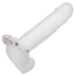 Maximus Enhancement Ring 5 Stroker Beads Rechargeable Clear - Image 4