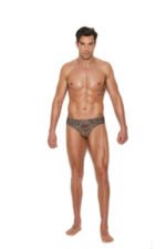 Men's Thong Back Brief - Small/medium - Animal - Image 2