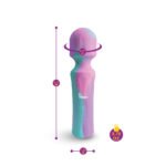 Mighty Muse Mini Massager Unicorn – Rechargeable Silicone Wand Vibrator - Image 5