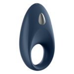 Satisfyer Mighty One Vibrating Cock Ring – Blue - Image 2