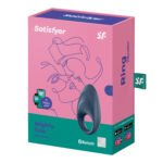 Satisfyer Mighty One Vibrating Cock Ring – Blue - Image 5