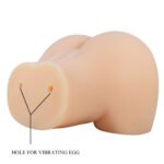 Mila Realistic Vagina and Ass Vibrator - Light - Image 2