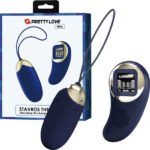 Mina Vibrating Remote Control Egg – Blue - Image 4