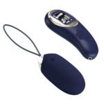 Mina Vibrating Remote Control Egg – Blue - Image 5
