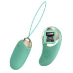 Mina Vibrating Remote Control Egg – Turquoise - Image 4