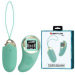 Mina Vibrating Remote Control Egg – Turquoise - Image 5