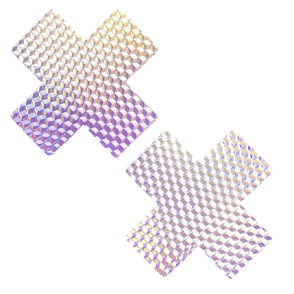 mine-crafty-3d-pastel-x-factor-nipztix-pasties-lustful-lilac-holographic Mine Crafty 3d Pastel X Factor Nipztix Pasties Lustful Lilac Holographic - Image 1