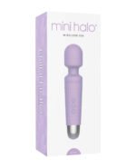 Mini Halo Lilac Rechargeable Wand Vibrator - Image 2