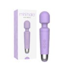 Mini Halo Lilac Rechargeable Wand Vibrator - Image 5