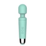 Mini Halo Minty Green Rechargeable Vibrating Wand - Image 3