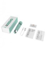 Mini Halo Minty Green Rechargeable Vibrating Wand - Image 5