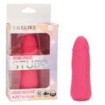 Mini Vibrating Studs Liquid Silicone Vibrator – Pink - Image 7